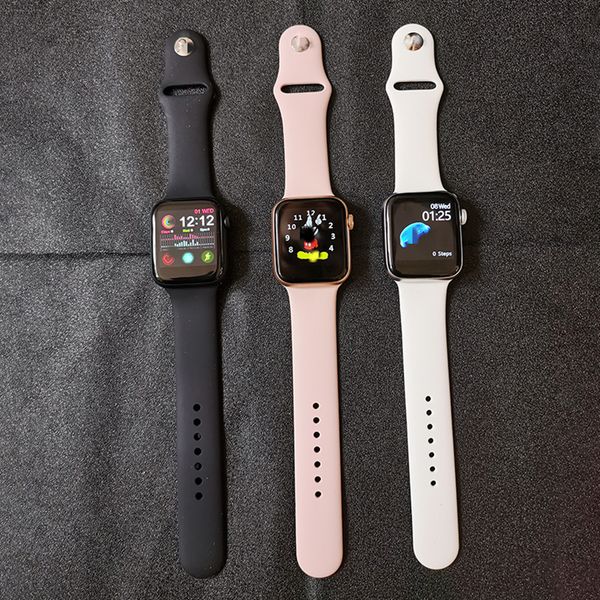 

bluetooth smartwatch w35 watch 5 44mm ecg heart rate monitor smart watches male 1.54 "screen blood pressure monitor heart rate waterpro