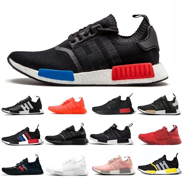 

runner nmd r1 xr1 pk triple black blue white red orange 3m primeknit men women classics running shoes sports sneakers 36-45