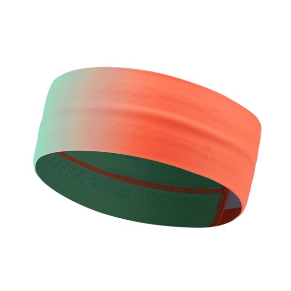 

fitness yoga headband gradient color anti-slip breathable comfortable quick dry elastic absorbent sweat headscarf