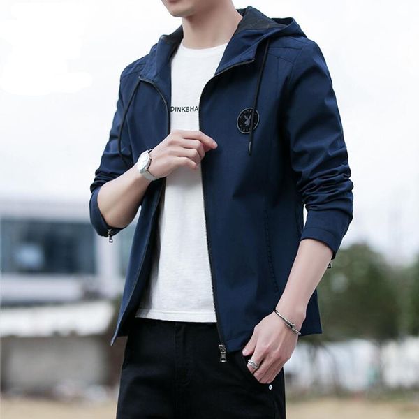

men's hooded jacket men's designer jackets autumn and winter new men's jacket fashion casual jacket clothes, Black;brown