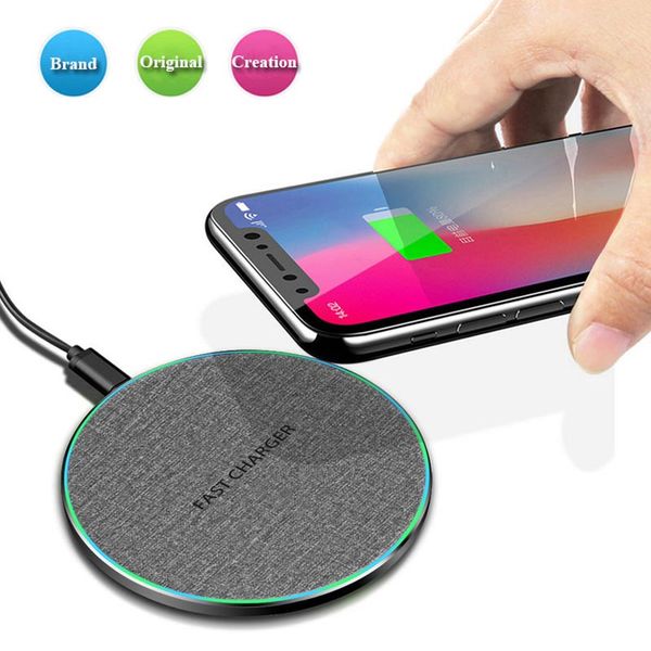 

2020 10w quick charge usb c qi wireless charger for iphone 11 pro max xs xr x 8 samsung s10 11 xiaomi mi 9 10w fast charging pad