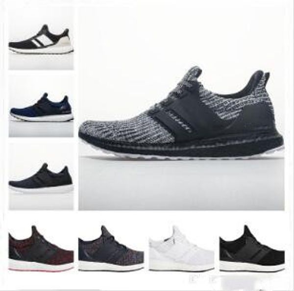 

2019 new ultraboost 4.0 running shoes men women ultra 3.0 4.0 iii primeknit runs white black sports sneaker 36-45