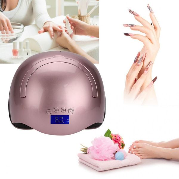 

58w intelligent led uv gel lamp curing nail polish dryer machine manicure tool b