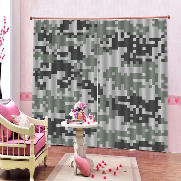 

mosaic curtains luxury blackout 3d window curtain for living room bedroom drapes cortinas customized size