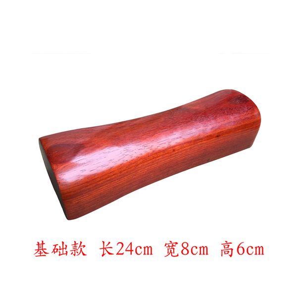 

solid wood pillow cervical protection vertebra mahogany insomnia repair round wooden health