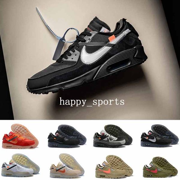 

2019 new black white desert designer sneakers classic 90 mens running shoes for women sports men trainers brand 90s chaussures 12