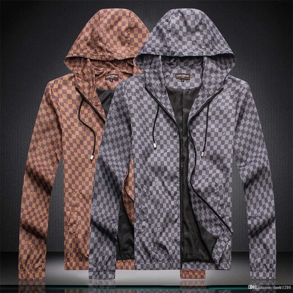 

menswear designer jacket hip hop trench coat = new brand jacket men's men's women's street style coat pullover coat boy o, Black;brown
