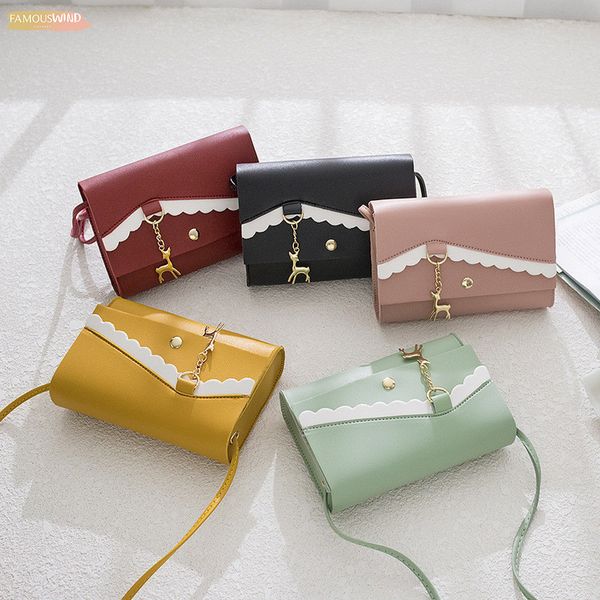 

woman fshion bag designer bags brand women bags 2020 lace fawn pendant shoulder crossbody bag mini shopping bag