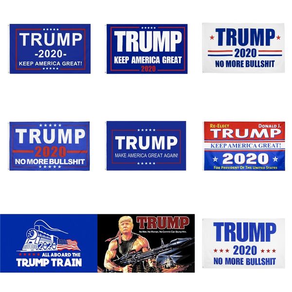 

double-sided trump keep america great 2020 us election garden flag banner with windproof rubber ser clip 12''x18'' garde