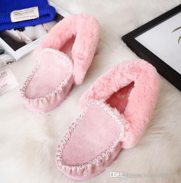 

бесплатная доставка новые женские меховые сапоги one han edition добавить шерсть хлопчатобумажная обувь зимняя шерсть зимние ботильоны высок, Black