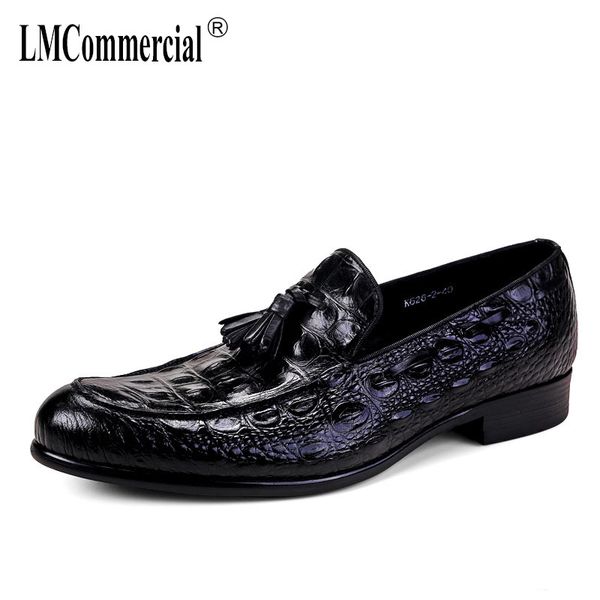 

british luxury men leisure fashion black business shoes all-match cowhide mens dress shoes genuine leather