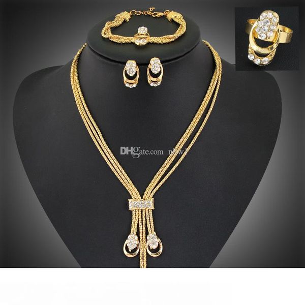 

новое поступление позолоченные красивые модные украшения, африканский комплект бижутерии ожерелье мода для женщин дамы подарок, Silver