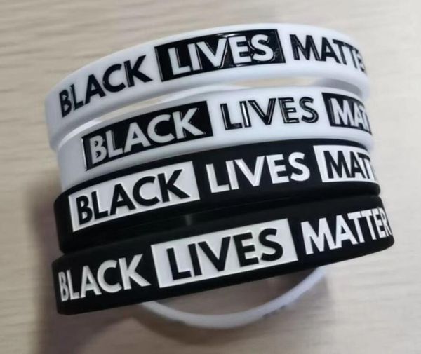 

new black lives matter debossed promotion actitives party use silicone wristband, Golden;silver