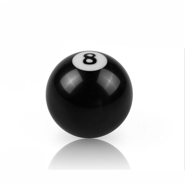 

car gear shift knob ball 8 billiard shape universal manual lever stick shifter resin black lever replacement parts