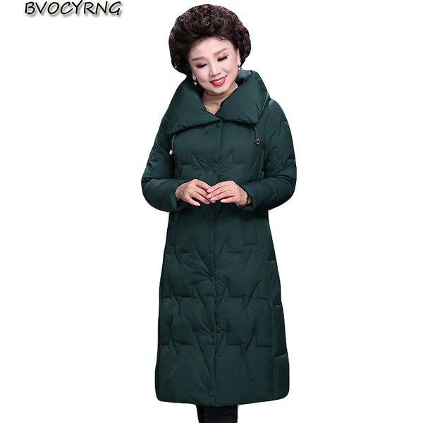 

down cotton parkas women winter jackets thicker warm parkas new plus size women jacket hooded leisure coat female, Black