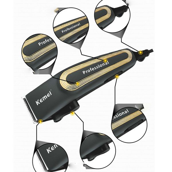 

kemei питания профессиональные провода машинка для стрижки волос электрический триммер волос для мужчин шнуровой cutter beard бритва мужской