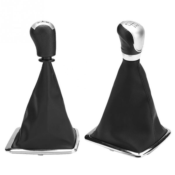 

5&6 speed car gear shift knob gaiter boot cover for focus 3 2000 2001 2002 2003 2004 2005 2006 2007 black car styling new