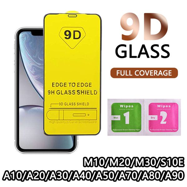 

9D полное покрытие закаленное стекло для iPhone 11 2019 XS MAX XR-экран протектор для Samsung S10e