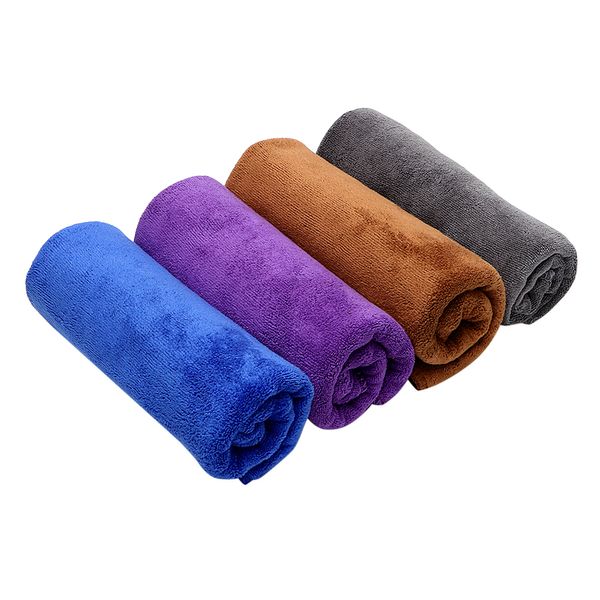 

4 colors cleaning tool car-styling auto care detailing ultra soft microfiber cloth for car wax polish 30*70cm car wash towel