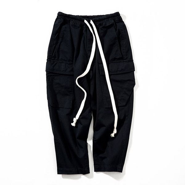 

27-44 new 2017 men's clothing hair stylist fashion personality hip hop male harem pants casual overalls plus size costumes, Black