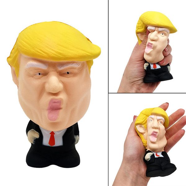 

donald trump squishy slow rising kids toys soft scented jumbo doll decor squeeze fun joke stress squeeze props gift for reduce stress ajy611