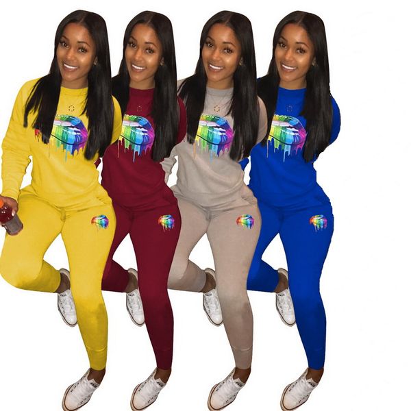 

women sport tracksuit pullover + pants 2 pieces woman jogging suits track suit womens sweatsuits sweat suits, Gray