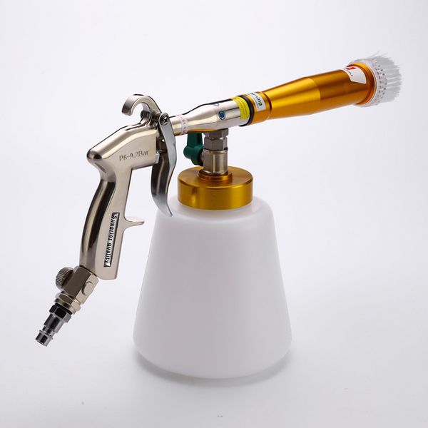 

car cleaning gun wash automotive interior deep cleaning machine gun with brush high pressure washer