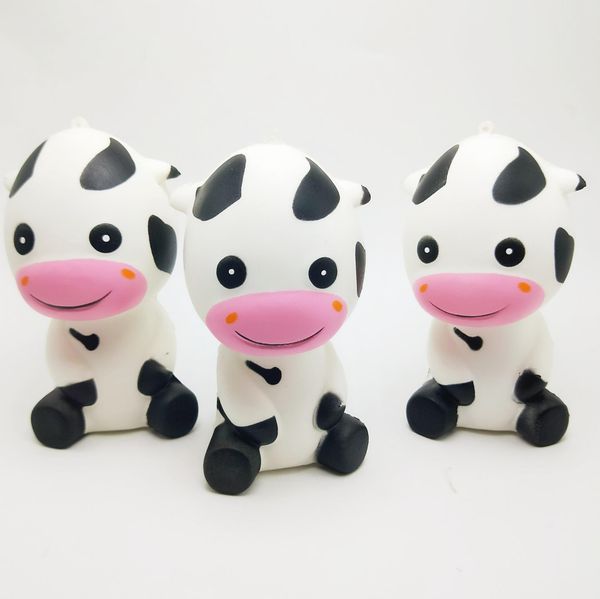 

excellent discout now decompression toy cute cow squishies toys kawaii gag toys slow rising knead toy reliever kids gift new arrival