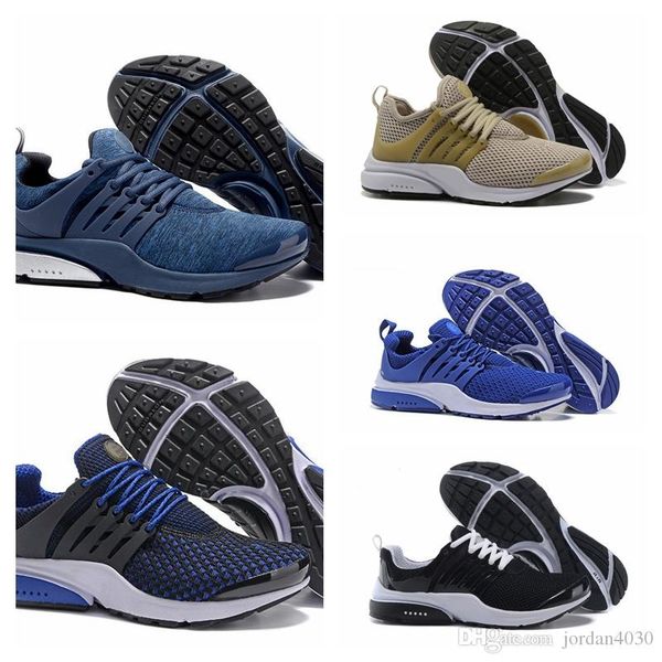 

2020 sale presto br qs mens casual sneakers tripel black white blue chaussure homme trainer sports shoe athletic jogging