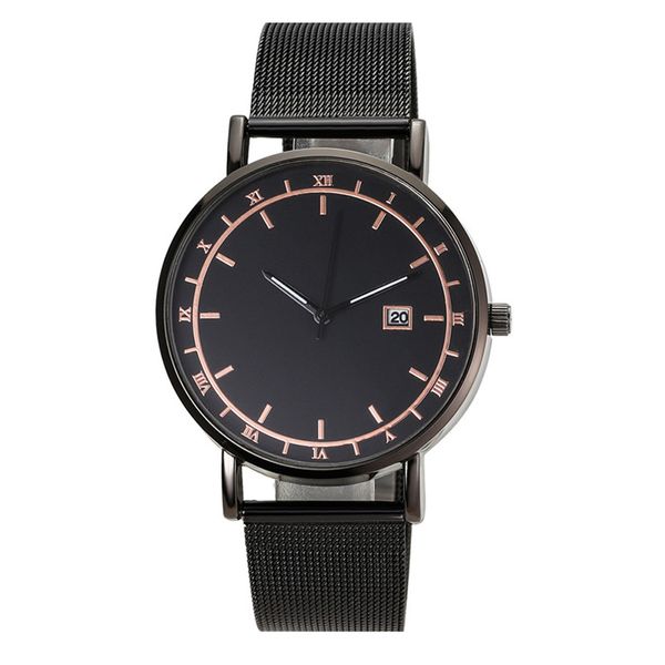 

fashion mens quartz watches classic business male clock watch delicate multi scale dial calendar wristwatch relogio masculino a4, Slivery;brown