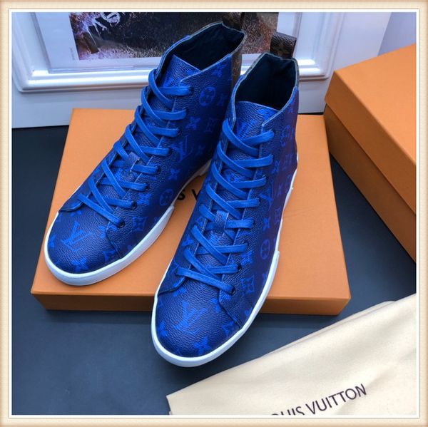 

louis vuitton lv знакомства артефакт мужские дизайнерские роскошные туфли ночной клуб кроссовки расширенный коричневый золото черный белый с, Black