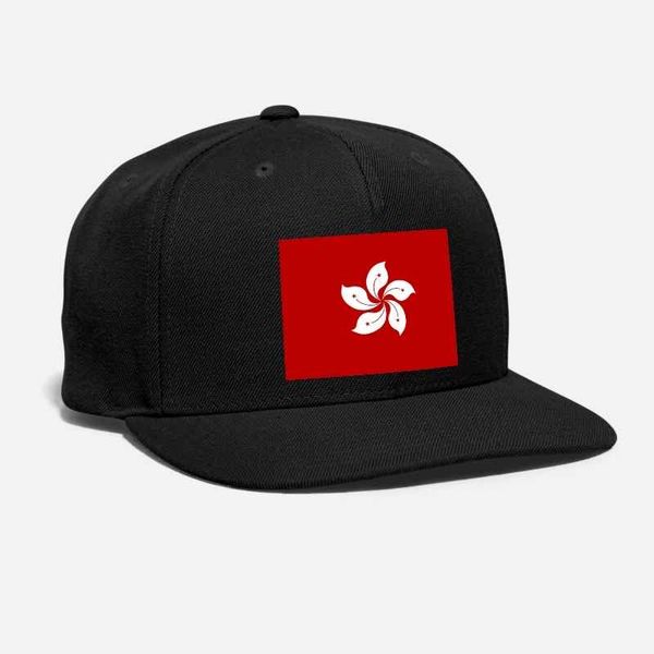 

hong kong flag patch embroidery customized china emblem arm of coats victoria harbour disneyland adjustable snapback cap, Blue;gray