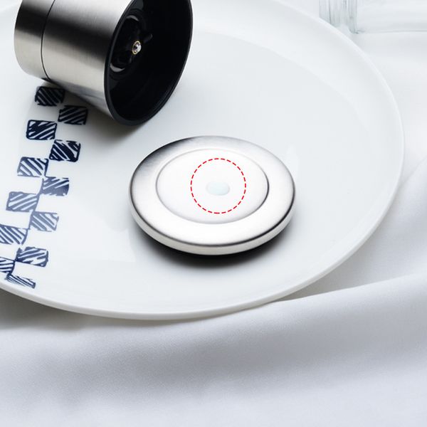 

304 stainless steel pepper mill kitchen manual milling tool glass storage tank creative condiment bottles