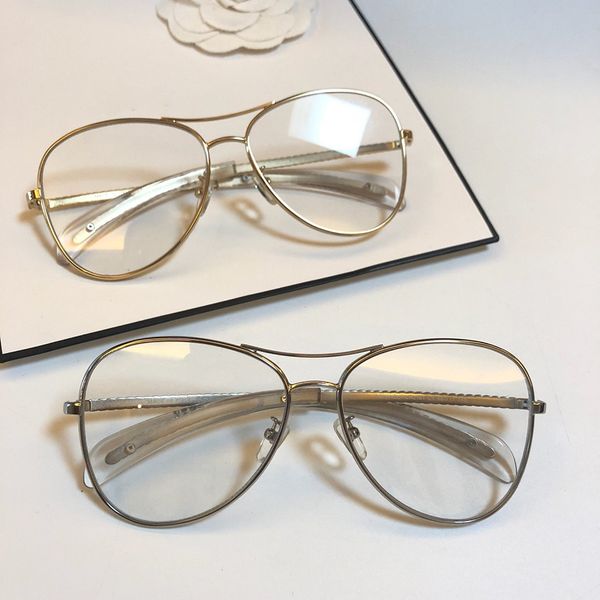 

дизайнер модной солнцезащитных очков кадров дама роскошь дизайнер очки ультра-легкий тонкий обрезом двойного c пластину кадра очки кадра, Black