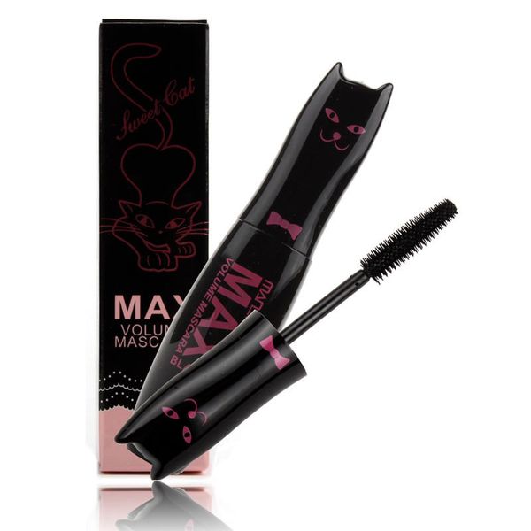 

black liquid mascara makeup volume express eyelashes quick dry curling eyelash cosmetics waterproof liquid make up