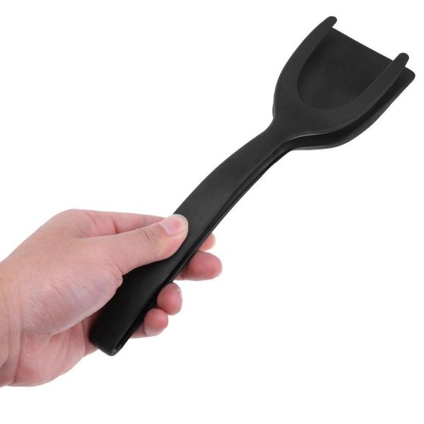 

2 in 1 kitchen clip pancake toast omelette overturned spatula silicone omelet fried egg clip kitchen tools accessories wh0044