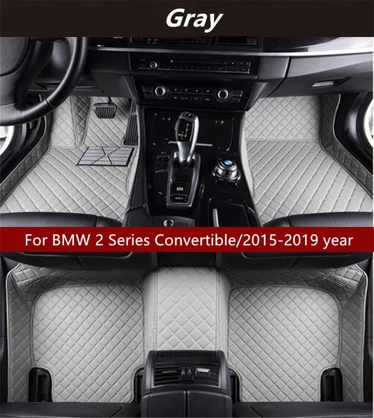 2019 For Bmw 2 Series Convertible 2015 2019 Year Car Interior Foot Mat Non Slip Environmental Protection Tasteless Non Toxic Floor Mat From