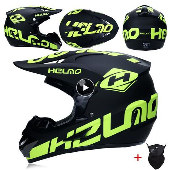 

off-road helmets downhill racing mountain full face helmet motorcycle moto cross casco casque capacete