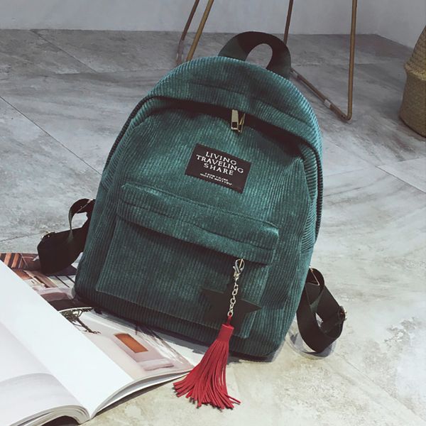 

35#women's bag backpack student bag travel large capacity middle student