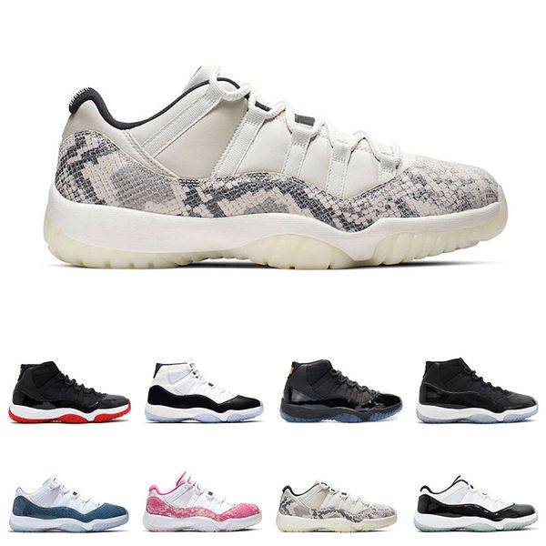 

air retro jordan 11 basketball shoes mens womens sports sneakers trainers vast grey concord 45 23 gamma blue 11 bred