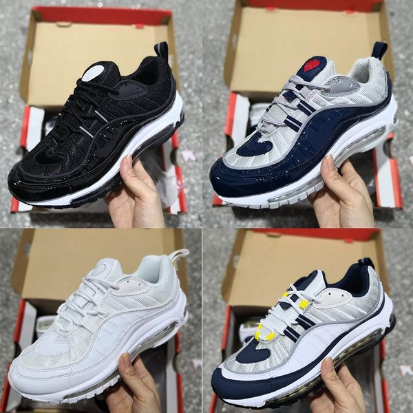 

2019 New Mens Gundam X OG Triple Black White Blue Red Men Running Shoes Sneakers Sports Shoe Racing Runner Trainer Size 40-45