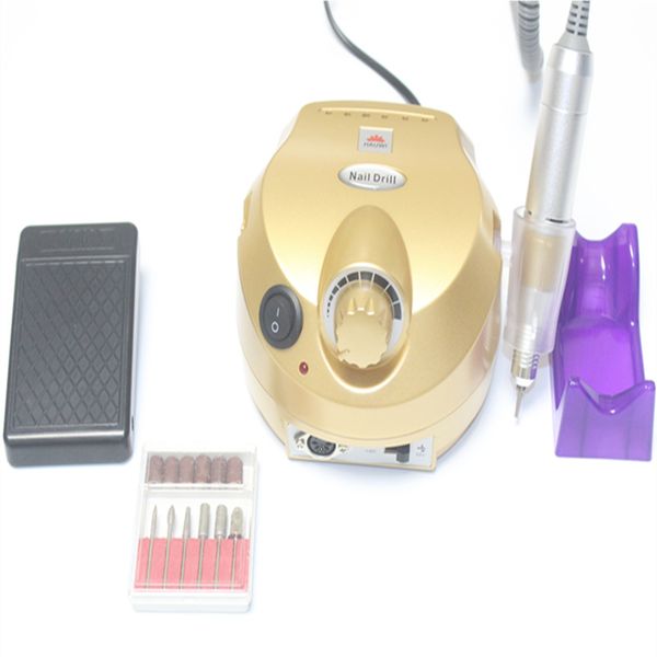 

35000rpm electric nail drill machine electric manicure machine drills accessory pedicure kit nail drill file bit tools