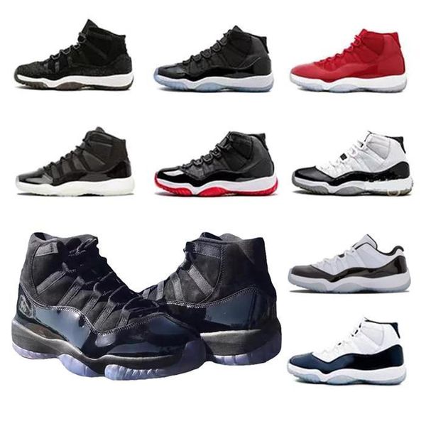 

men 11s xi basketball shoes jam true blue platinum tint gym gown prom midnight white 11 trainers red bred prm barons concord 45 sneaker