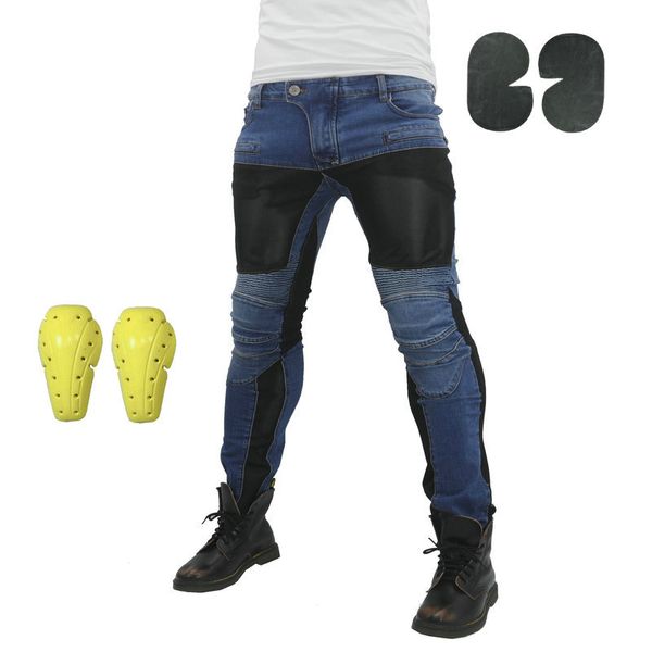 

2019 новые женские летние брюки для езды на мотоцикле moto pantalon jeans защитные штаны для мотокросса racing denim jeans с 4 x коленом