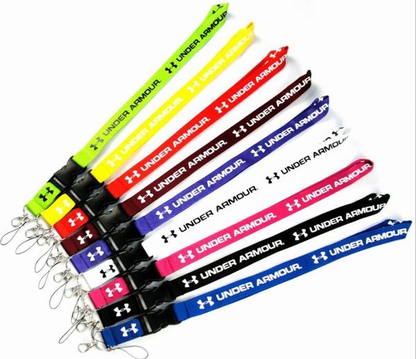 

10pcs/all color mobile phone lanyards neck strap for phone id pass card badge gym key usb holder straps rope