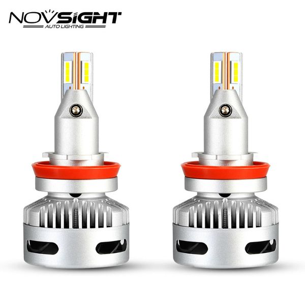 

novsight car light 90w 12000lm 6500k led h7 h11/d1/d2 led headlight 9005(hb3)/9006(hb4)/9012/d5 auto blub super bright dc 9v-22v