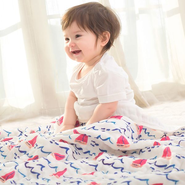 

spring-summer baby shawl/wrap bamboo fiber baby swaddle towel childrens bath towel muslin gauze baby blanket