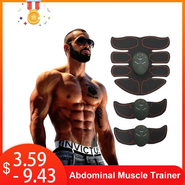 

gym slimming fat burning exerciser electric muscle training gym smart fitness muscle stimulator abdominal tool stimulator
