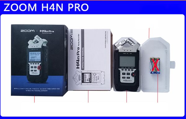 

Zoom h4n upgrade h4n pro profe ional handheld digital recorder four track portable recorder h4npro recording pen