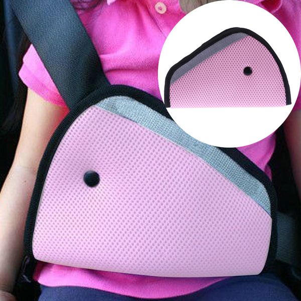 

car safety belt baby triangle safety seat belt adjuster pad auto kids protection seatbelt strap cover